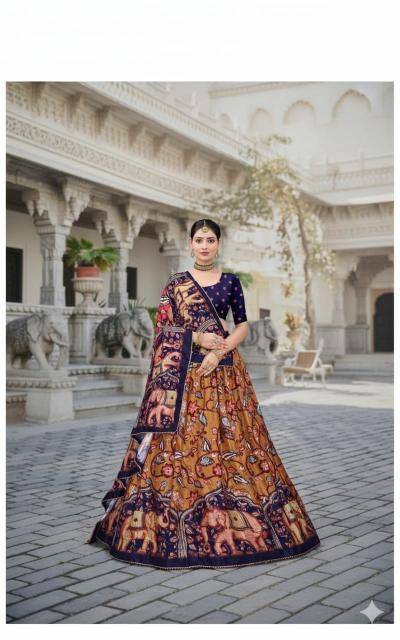 Artriddhs vol 4 Dola silk Affordable lehenga choli in Pune